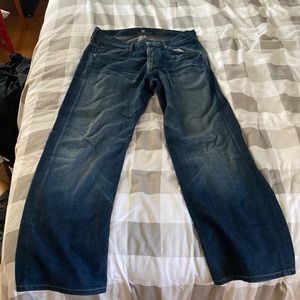Men’s 7 For All Mankind relaxed fit jeans size 32/32